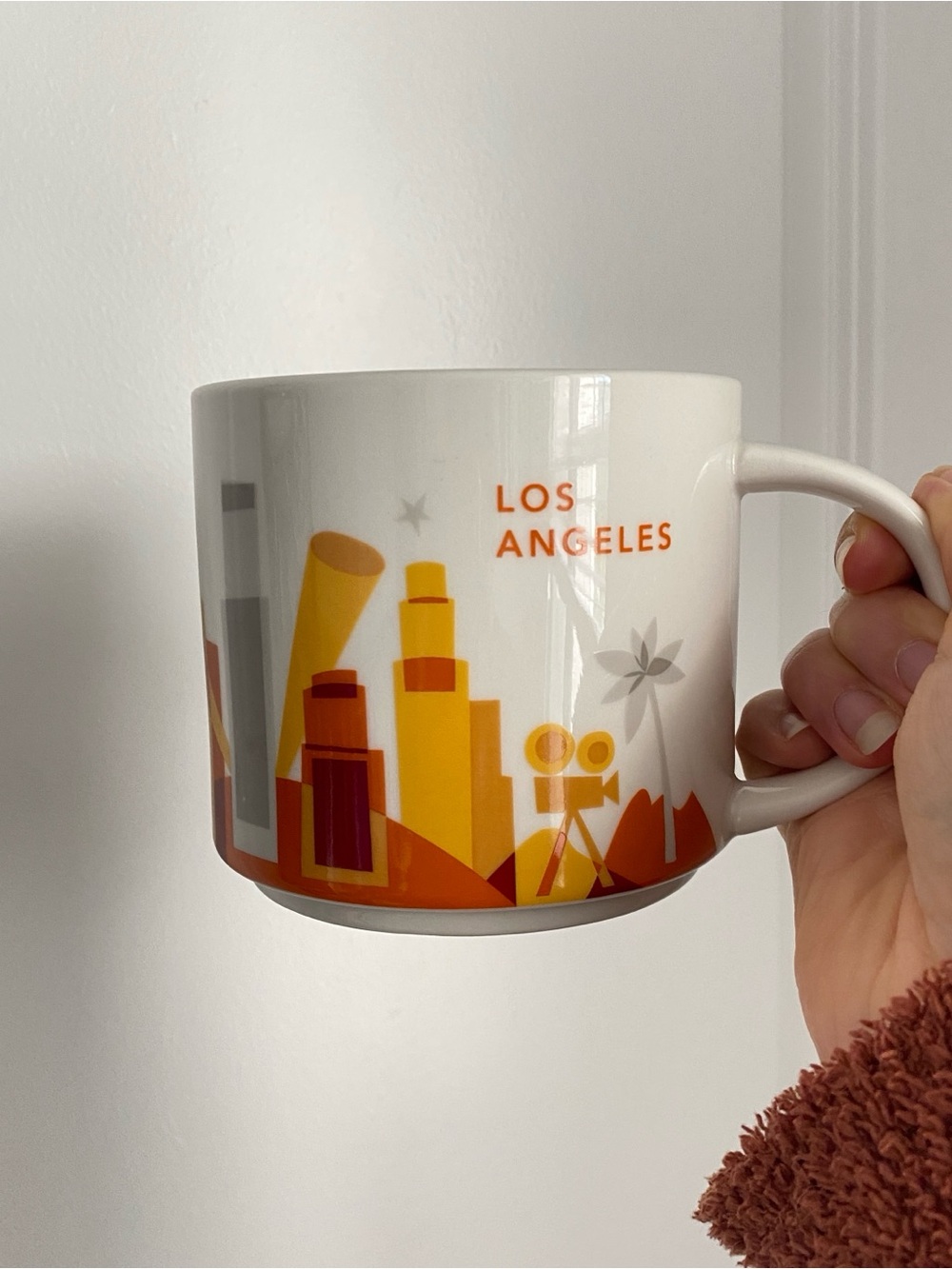 Starbucks Los Angeles Mug - Orange, Yellow, Gray